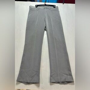 Glen Oaks No Iron Gray Pinstripe Dress Pants ~33x29